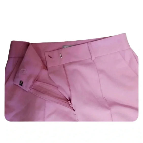 ASOS Y.A.S Mini Cord Wide Leg High Rise Pink  Pants Size 8 - Picture 4 of 11